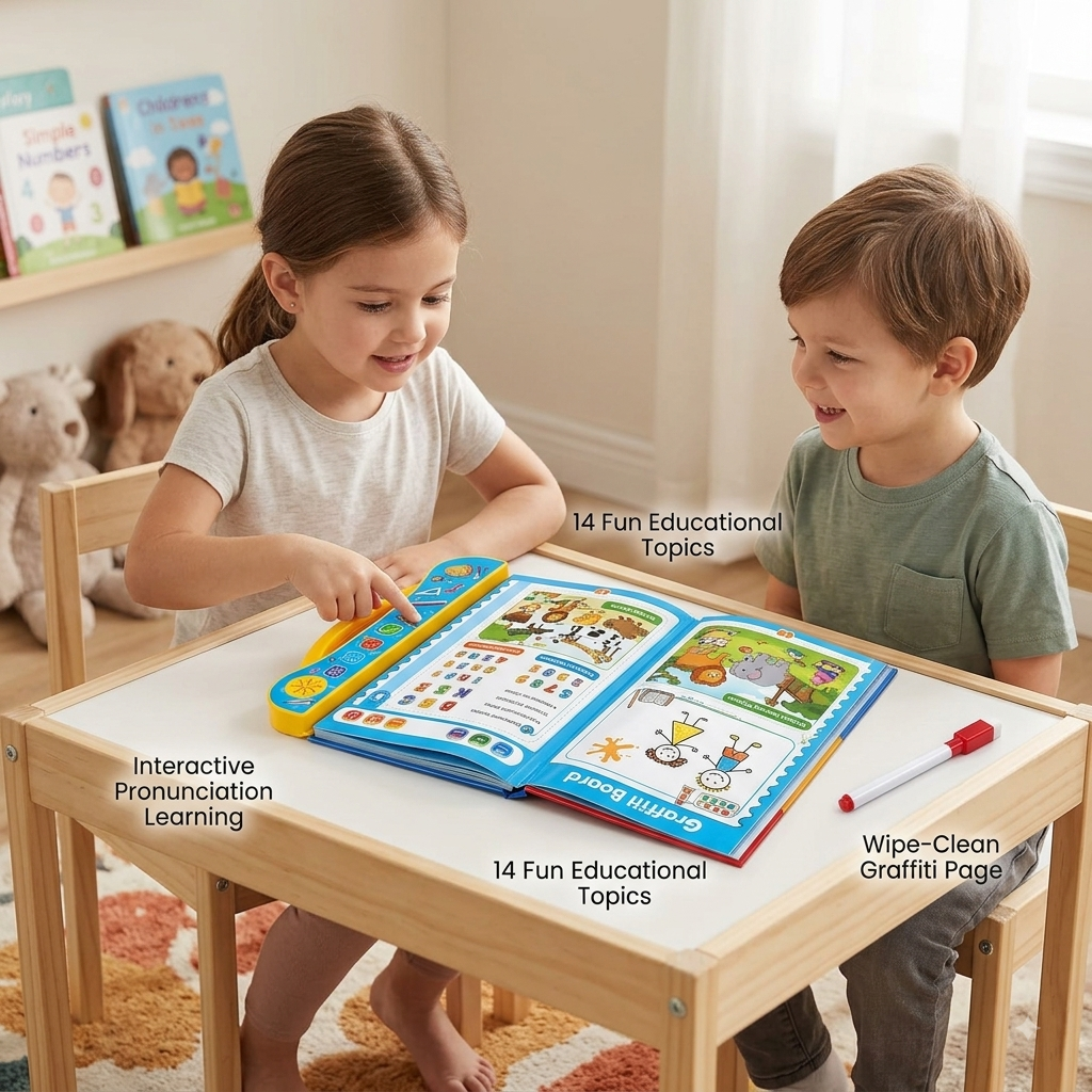 Interactive Learning Book for Kids