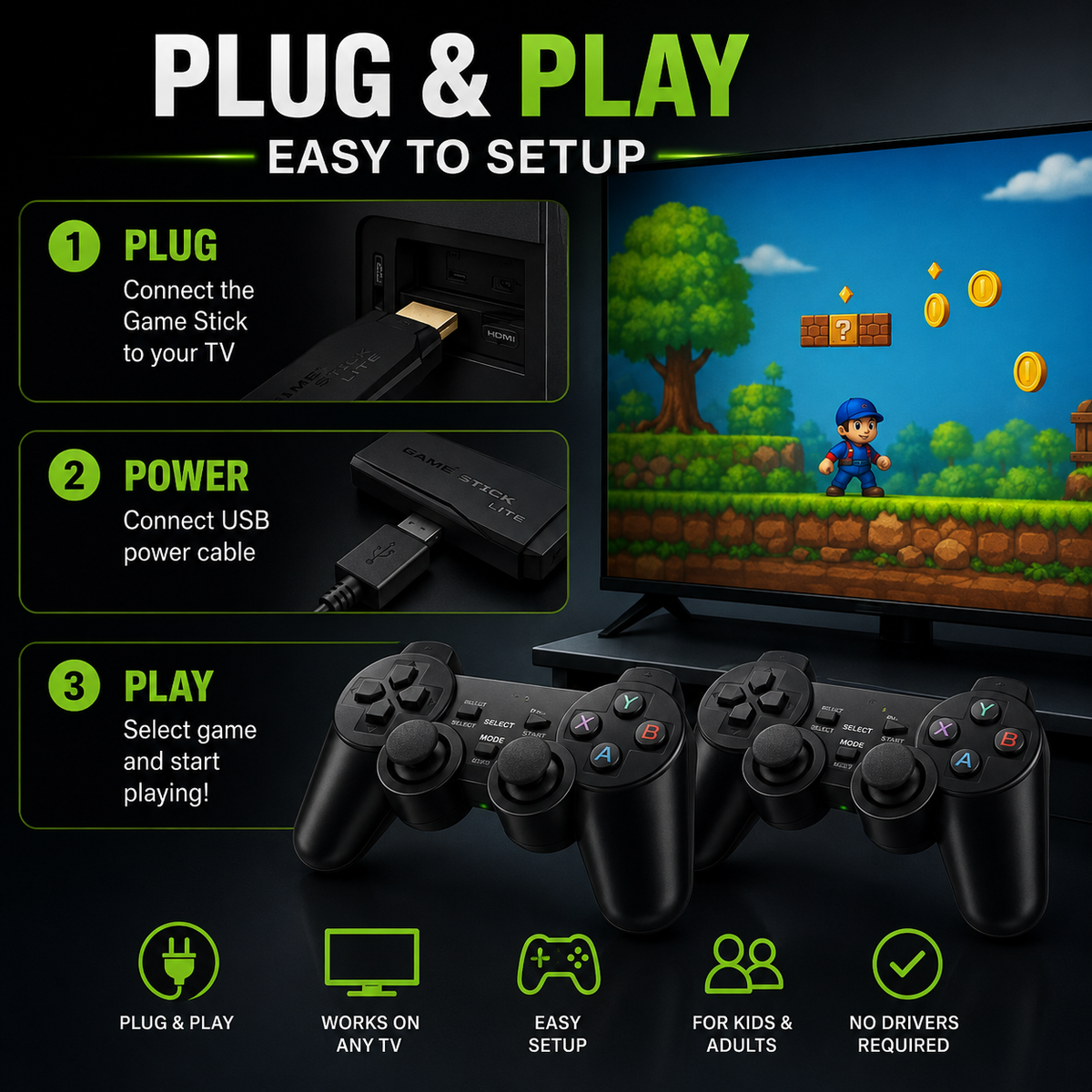 Game Stick Lite 4K Ultra HD