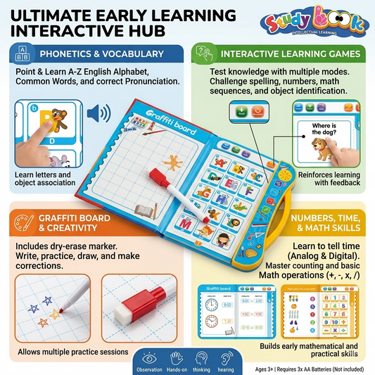 Interactive Learning Book for Kids