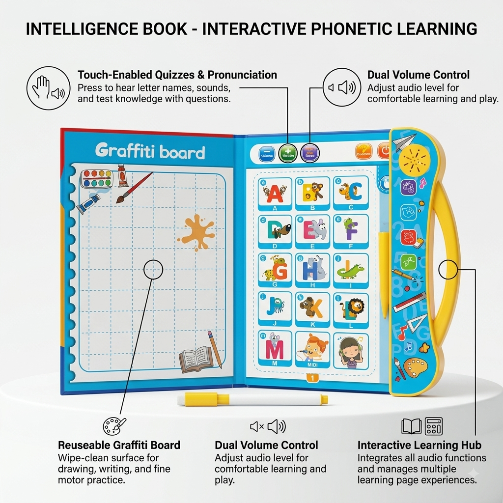 Interactive Learning Book for Kids